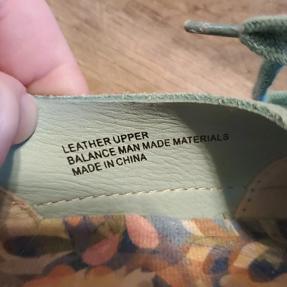 Born Women's Teal Suede Flats